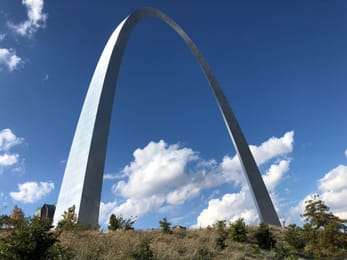 La Gateway Arch de Saint-Louis.