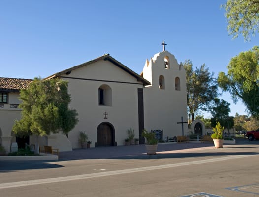 L’église de la mission Santa Inés, fondée en 1804, à Solvang.