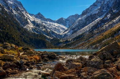 Le lac de Gaube, au-dessus du Pont d’Espagne.