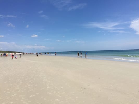 La plage sauvage de Playalinda, au nord du cap Canaveral.