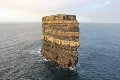 Dún Briste, la colonne de roche détachée de Downpatrick Head.