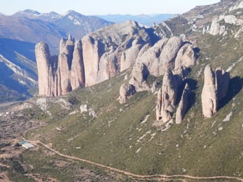 Les Mallos de Riglos.