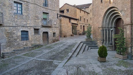 Une ruelle d’Aínsa.