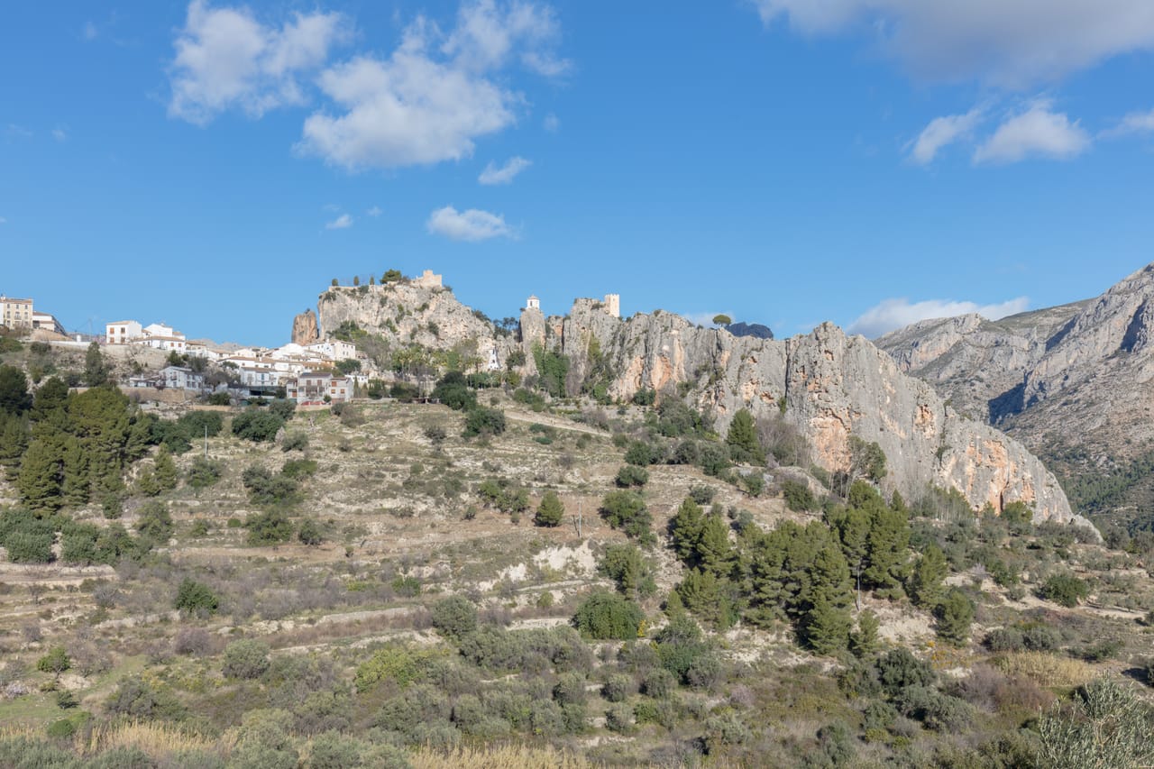 Guadalest, perché sur son rocher.