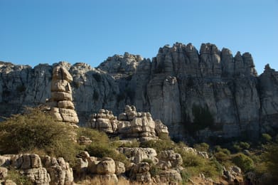 Le Torcal d’Antequera et ses calcaires empilés.