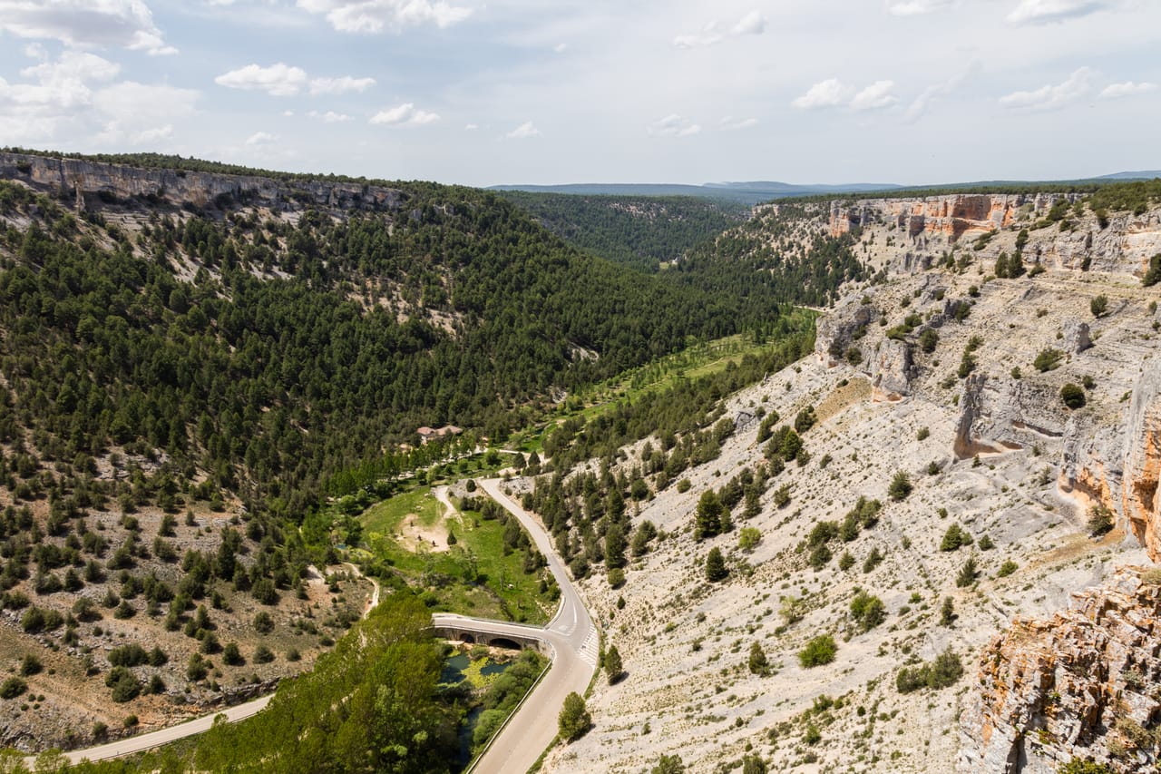 Le canyon du Río Lobos, entre Soria et Burgos.