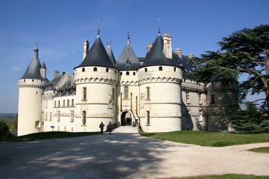 L’entrée fortifiée de Chaumont-sur-Loire.