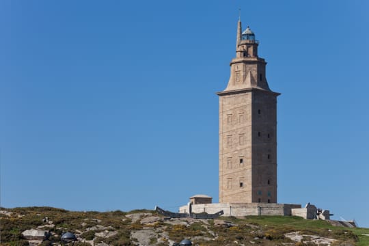 La tour d’Hercule, à La Corogne.