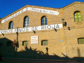 Une maison de vin du quartier de la gare, à Haro.