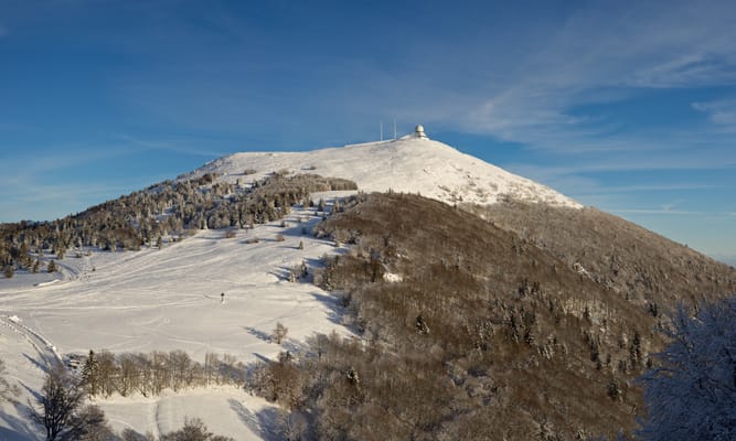 Le Grand Ballon, point culminant des Vosges.