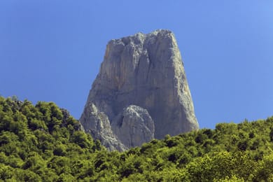 Le Naranjo de Bulnes, dans les Picos de Europa.
