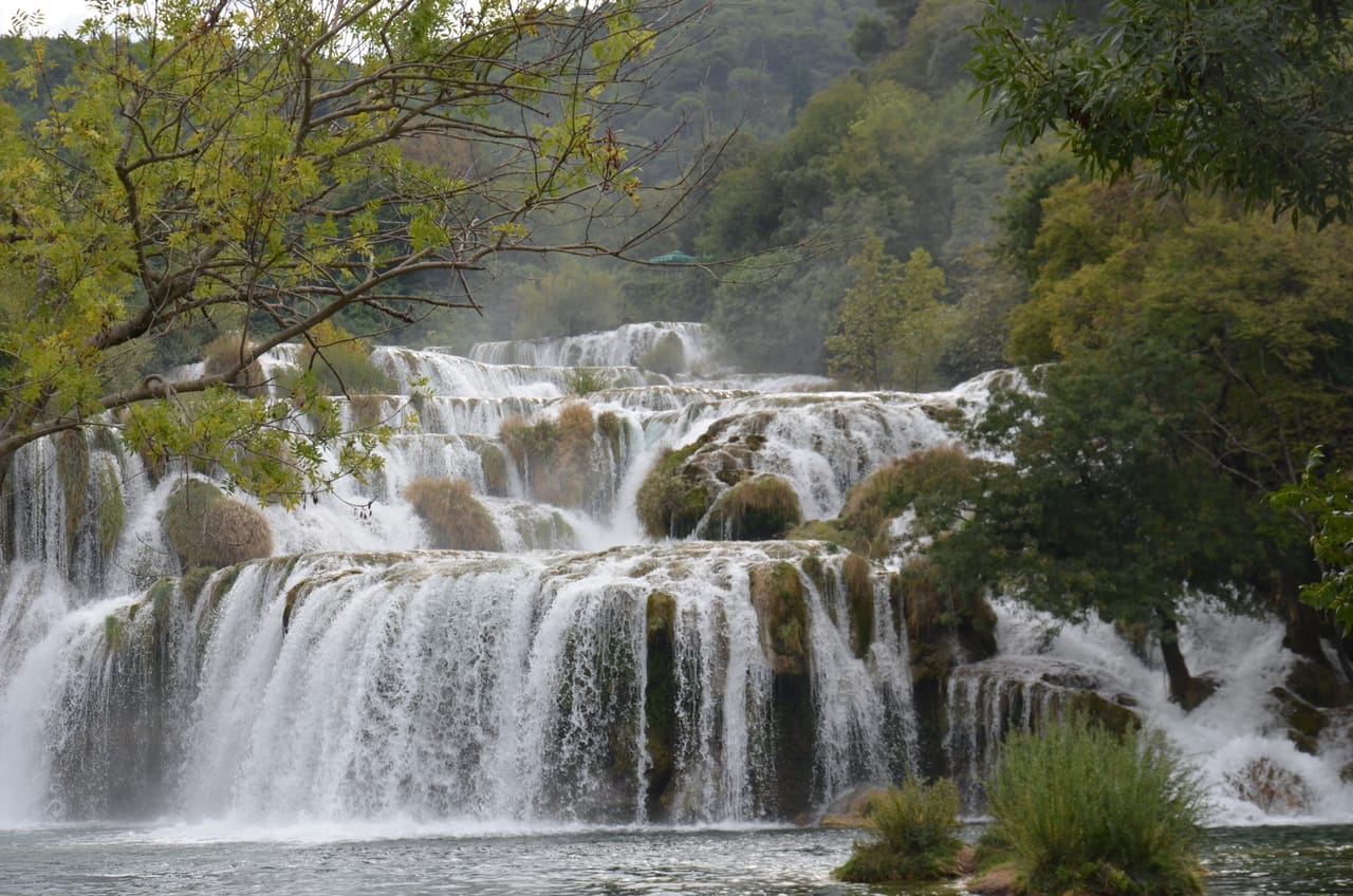 Les cascades de Skradinski buk, dans le parc national de Krka.