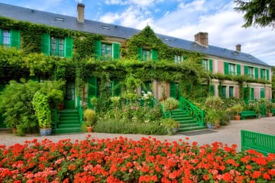La maison de Claude Monet, à Giverny.