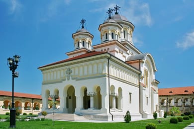 La cathédrale du Couronnement, à Alba Iulia.