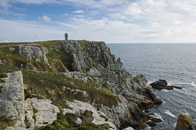 Les falaises de la pointe de Pen-Hir, sur la presqu’île de Crozon.