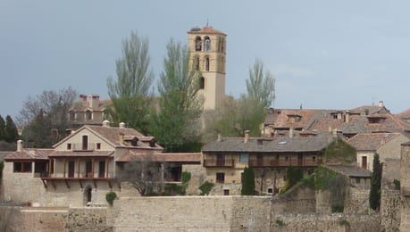 Pedraza, village fortifié de la province de Ségovie.