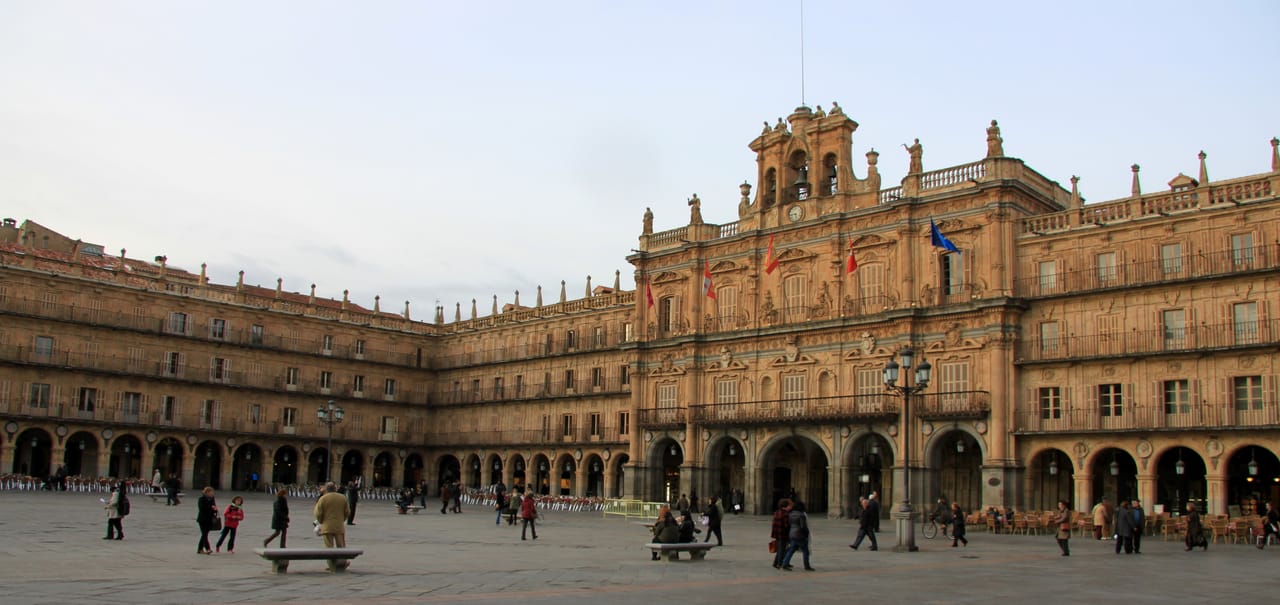 La plaza Mayor de Salamanque.