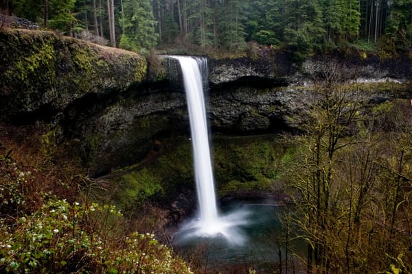 South Falls, à Silver Falls State Park.